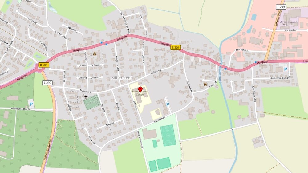 Openstreetmap-Karte von Silberstedt